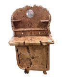Pierre Decorse (b.1953), a naturalistically modelled washstand, width 68cm, depth 36cm, height