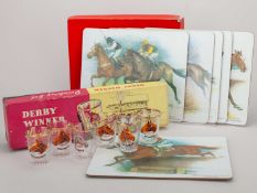 Horse racing memorabilia.