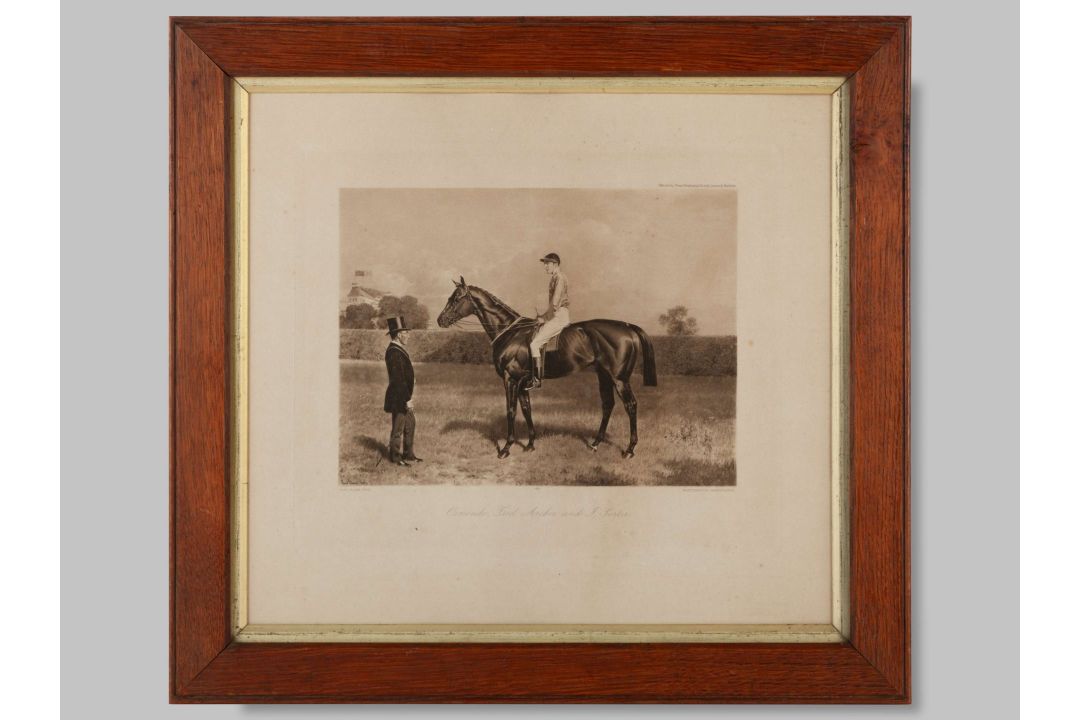 A group of three 19th century prints featuring the famous jockey Fred Archer. - Image 3 of 3