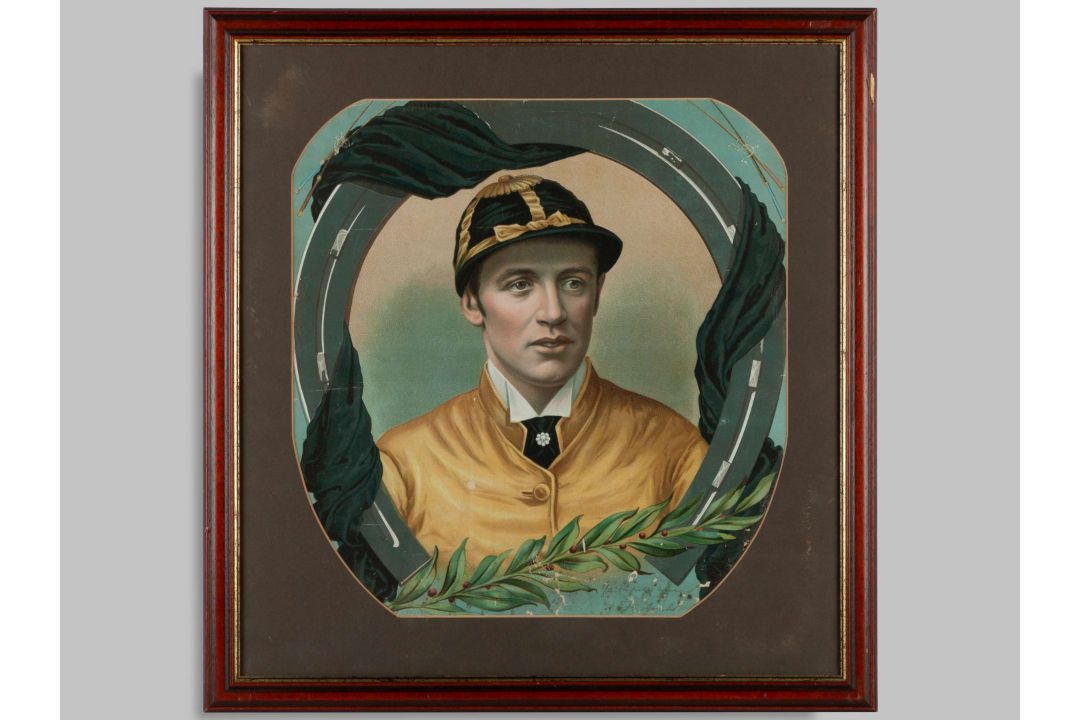 A group of three 19th century prints featuring the famous jockey Fred Archer. - Image 1 of 3