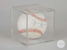Frank Thomas signed Rawlings Official Ball American League baseball