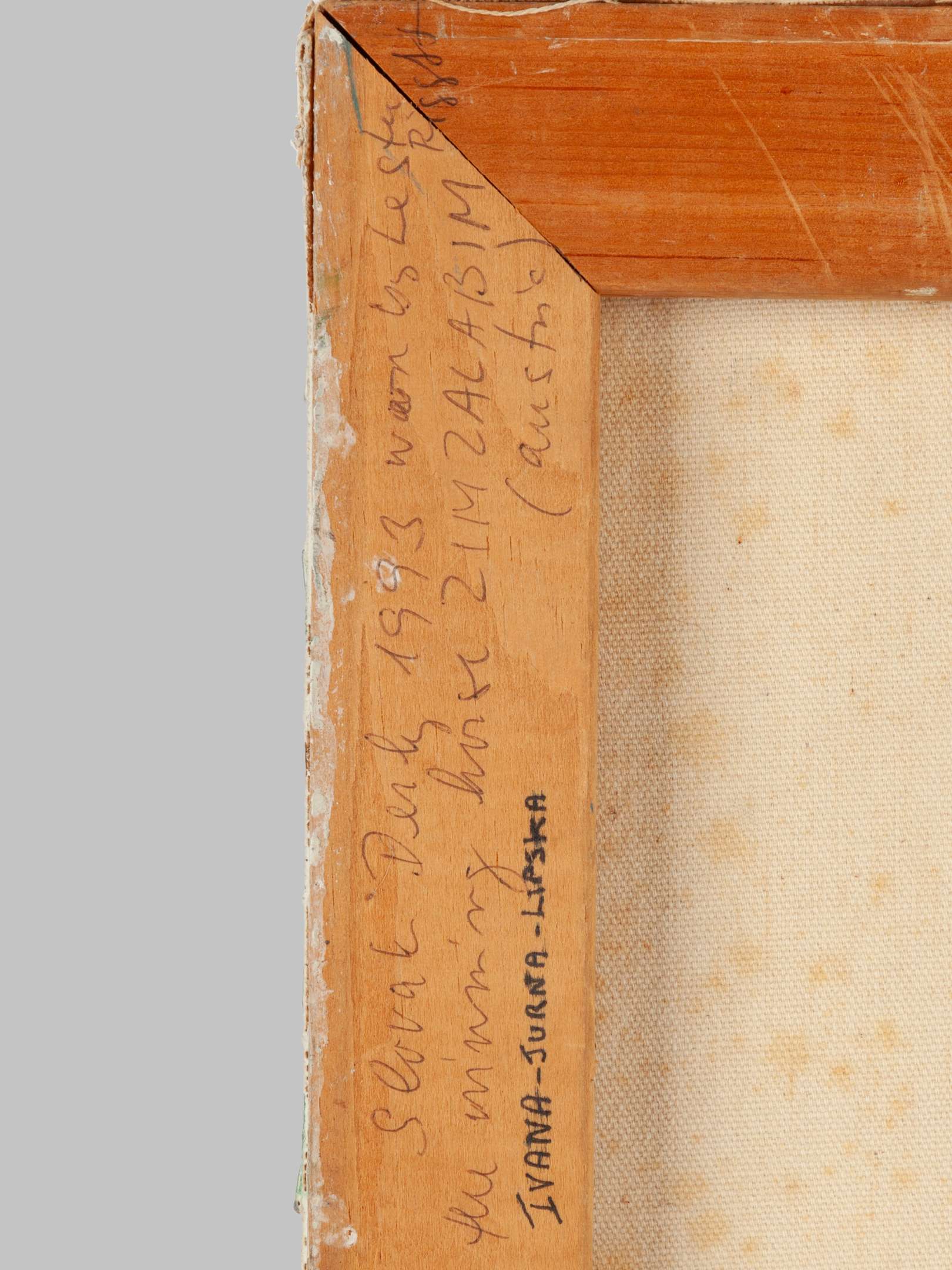 Oil painting portrait of the Jockey Lester Piggott by Ivana Jurna-Lipska. - Image 3 of 3