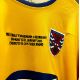 Paul Kalambayi yellow and blue No.30 Dagenham & Redbridge F.A.Cup 3rd round match worn shirt - Image 3 of 6