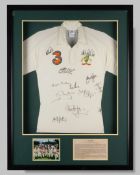 An Australia autographed 2006-07 replica shirt&nbsp;