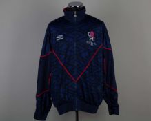 Blue and red Chelsea 1994 F.A.Cup final tracksuit top