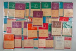 A run of 101 1948 Olympic programmes