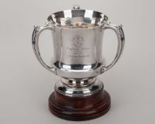 A Royal Liverpool Golf Club silver tyg/trophy, 1911