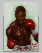 Frank Bruno Art - Merisi and Frank Bruno, The Noble Art