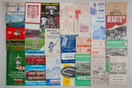 A number of interesting Football League, Scottish League, European and Cup Final programmes from...