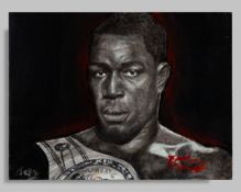 Frank Bruno Art - Merisi and Frank Bruno, Grit And Grace