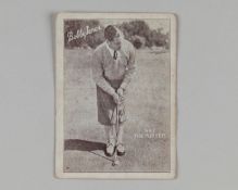 Rare Bobby Jones No.1 The Putter advertising card&nbsp;