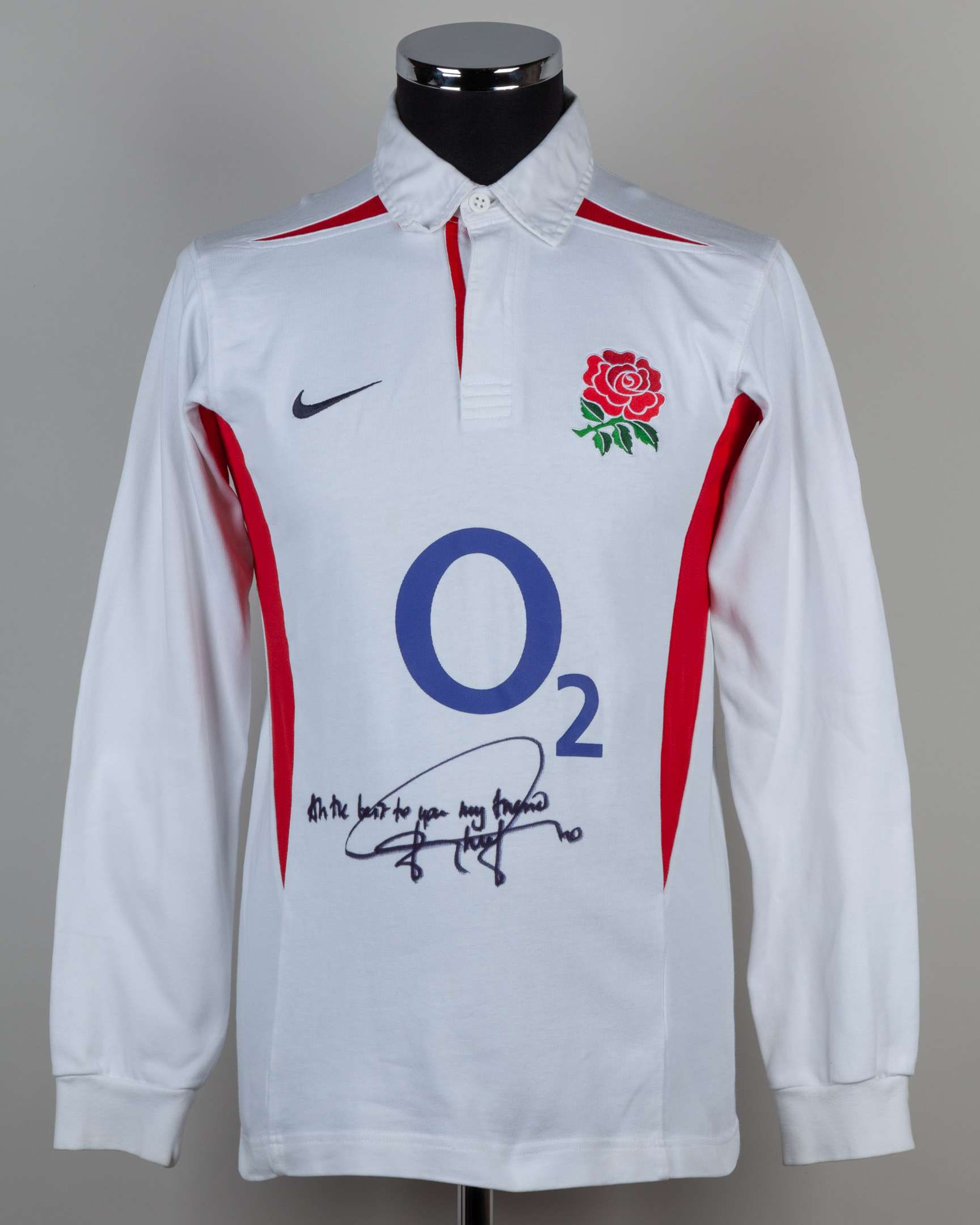 Jonny Wilkinson signed England Rugby Shirt