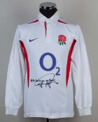 Jonny Wilkinson signed England Rugby Shirt