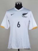 White No.6 New Zealand v. Charlton short-sleeved shirt, 2006&nbsp;