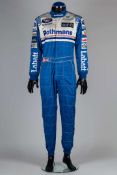 Williams 1990's Used Pit Crew Used Race Suit