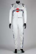 Sergey Sirotkin 2018 Williams Martini Racing Race Used Race Suit