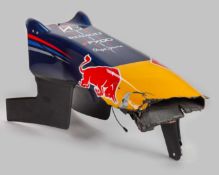 Sebastian Vettel 2010 Red Bull Racing RB6 Race Used Crashed Nose Cone