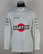 Lance Stroll Williams Martini Racing Race Used Nomex Top