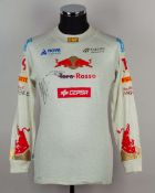 Jaime Alguesuari Toro Rosso Signed Race Used Nomex Top