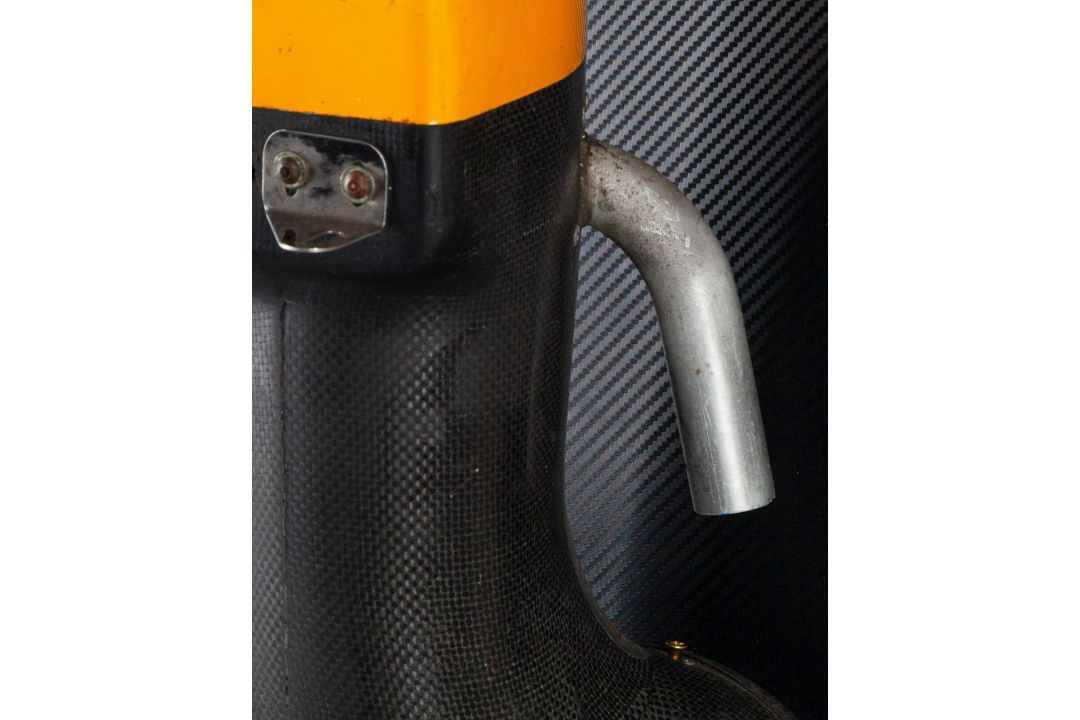 Ayrton Senna 1987 Team Lotus Turbo Intake Display - Image 2 of 4