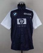 Juan Pablo Montoya BMW Williams F1 Team Signed Race Shirt