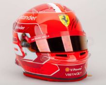 Charles Leclerc 2024 Ferrari Signed Bell Official Replica Helmet – Limited Edition of 10