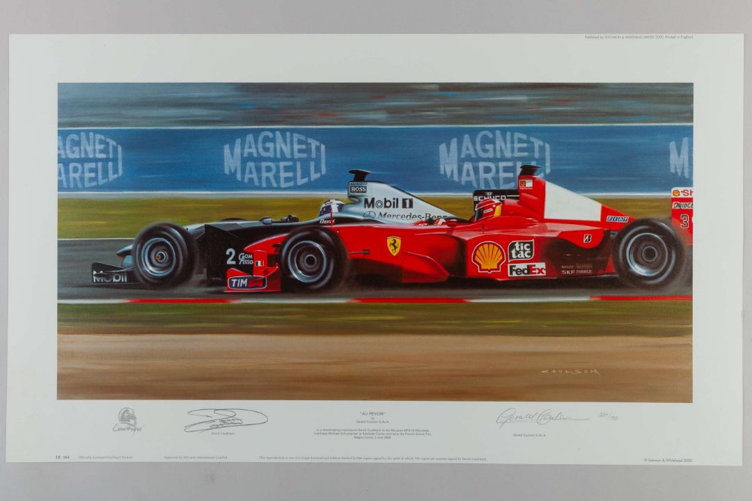 Gerald Coulson, “Au Revoir” limited edition print - Image 1 of 2