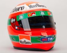 Eddie Irvine 1999 Ferrari Signed Race Used Helmet