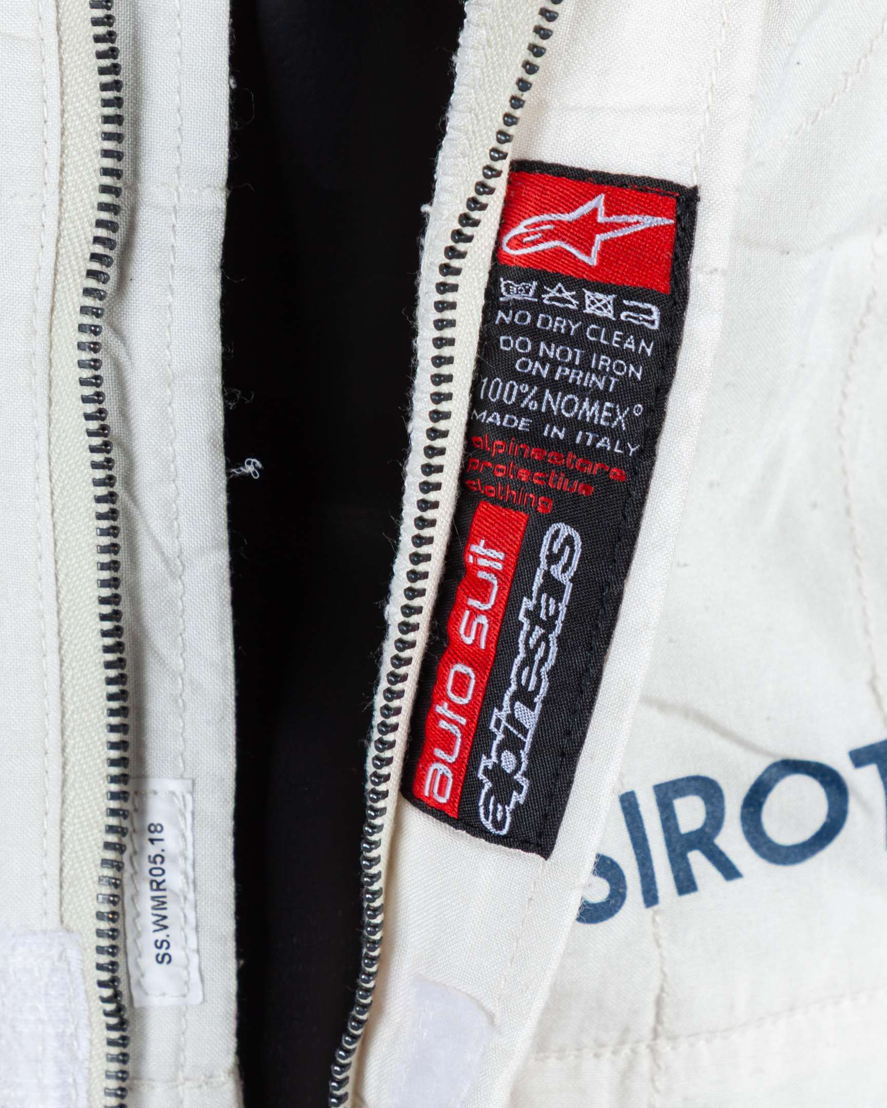 Sergey Sirotkin 2018 Williams Martini Racing Race Used Race Suit - Image 5 of 7