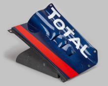 Mark Webber 2010 Red Bull Racing RB6 Race Used&nbsp;Exit Panel Chassis Top