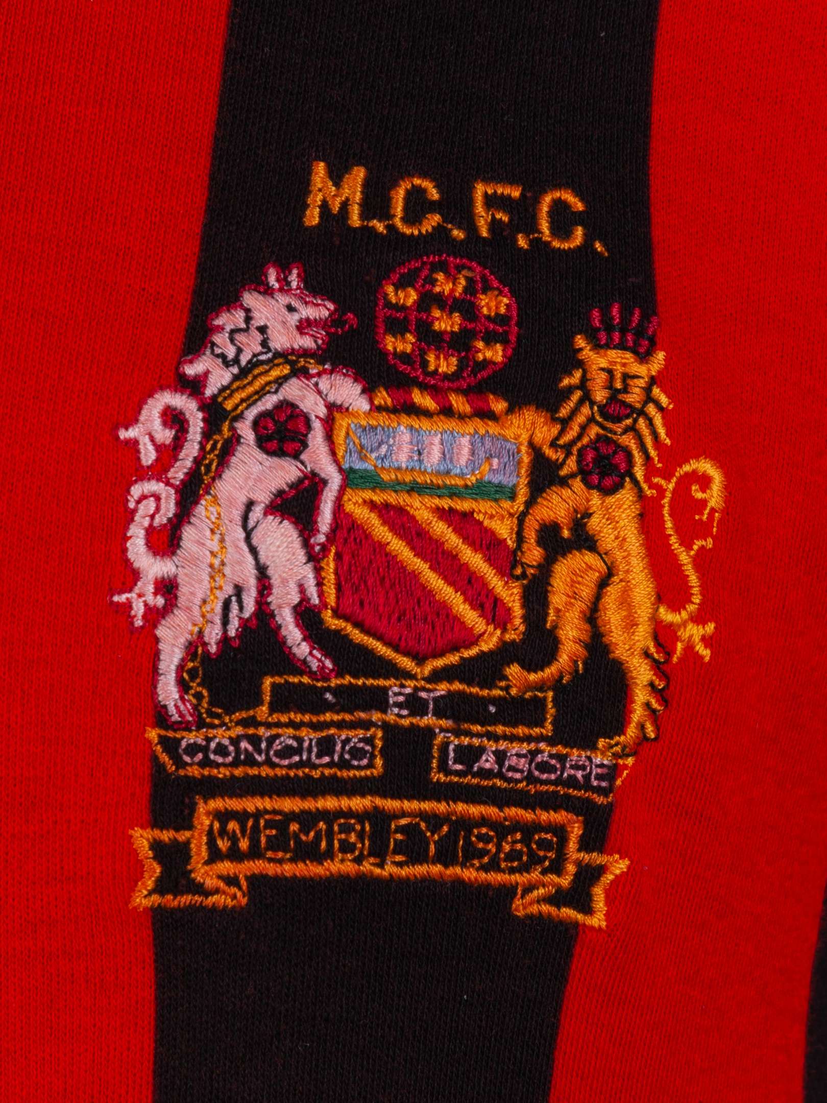 Tommy Booth red and black No.5 Manchester City match worn F.A. Cup Final, 1969 - Image 3 of 8