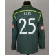 Joe Hart green No.25 Manchester City Community Shield match worn goalkeepers shirt, 2011 - Image 2 of 5