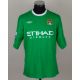 Joe Hart green No.25 Manchester City match worn goalkeepers shirt, 2010-11 - Image 1 of 5
