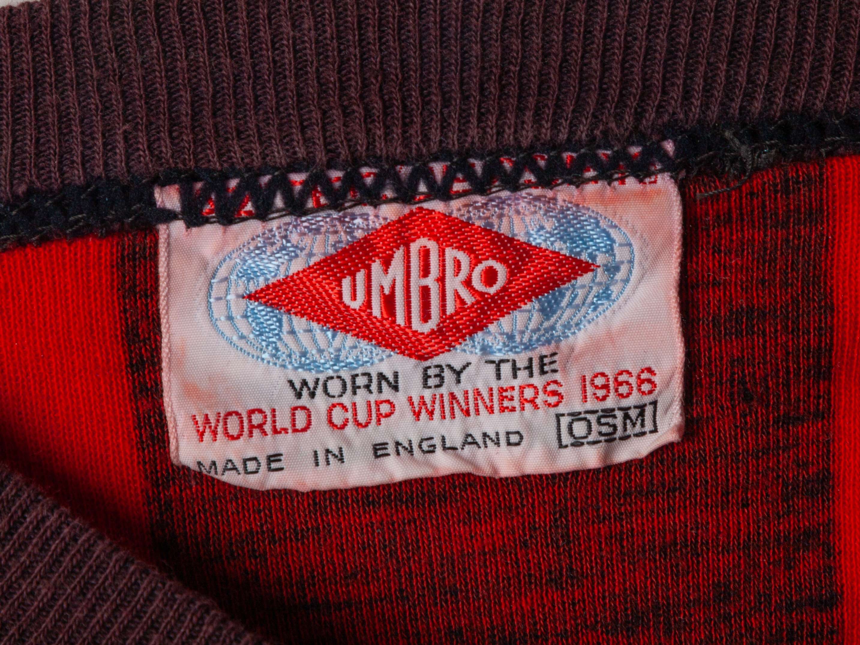 Tommy Booth red and black No.5 Manchester City match worn F.A. Cup Final, 1969 - Image 5 of 8