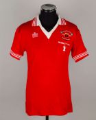 Sammy McIlroy No.4 Manchester United F.A.Cup Final match worn short-sleeved shirt, 1979