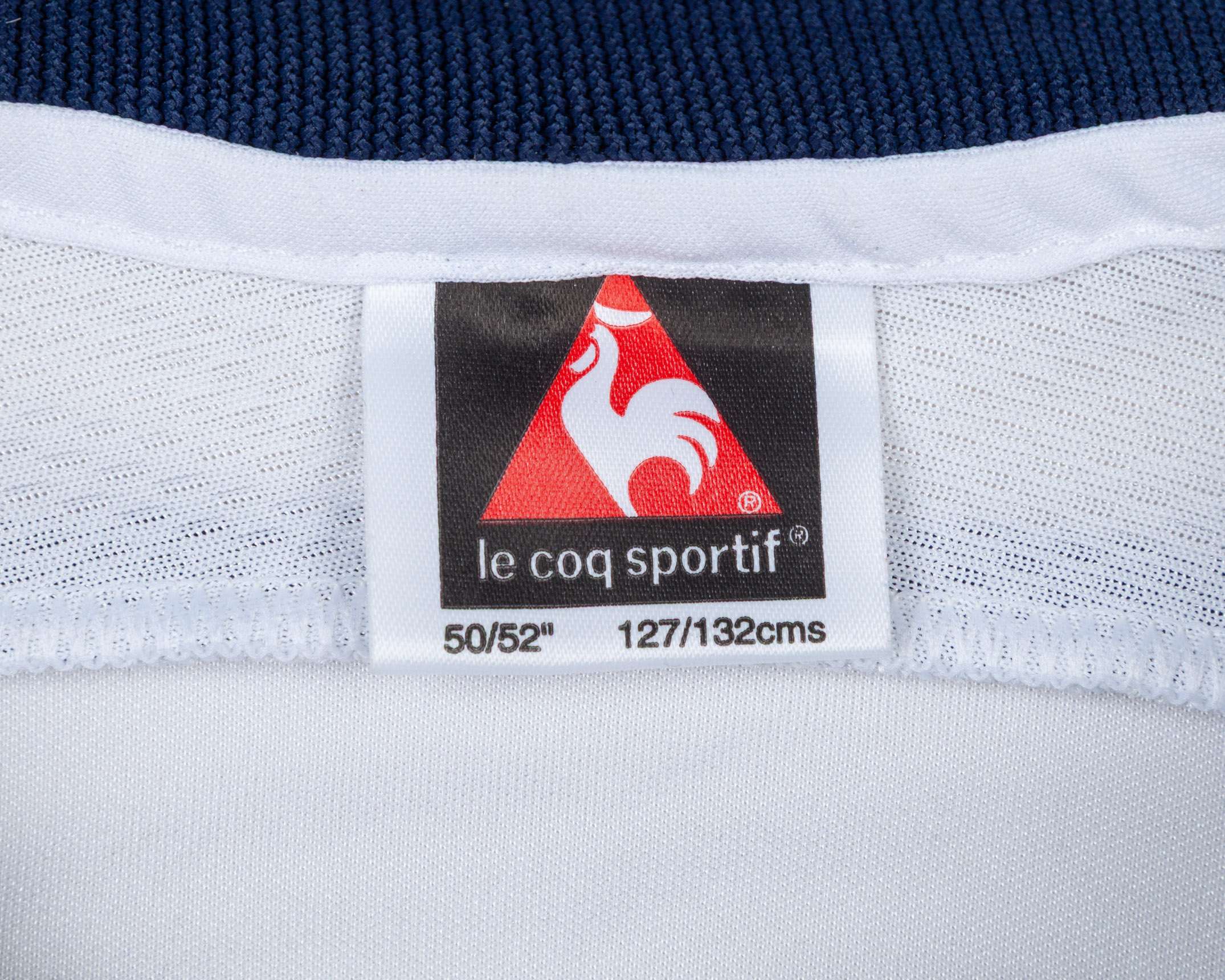 Lee Crooks white and blue No.2 Manchester City match worn short-sleeved shirt, 1999 - Image 5 of 6