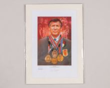 “Sir Alex” limited edition print by Beckett and Palomares&nbsp;