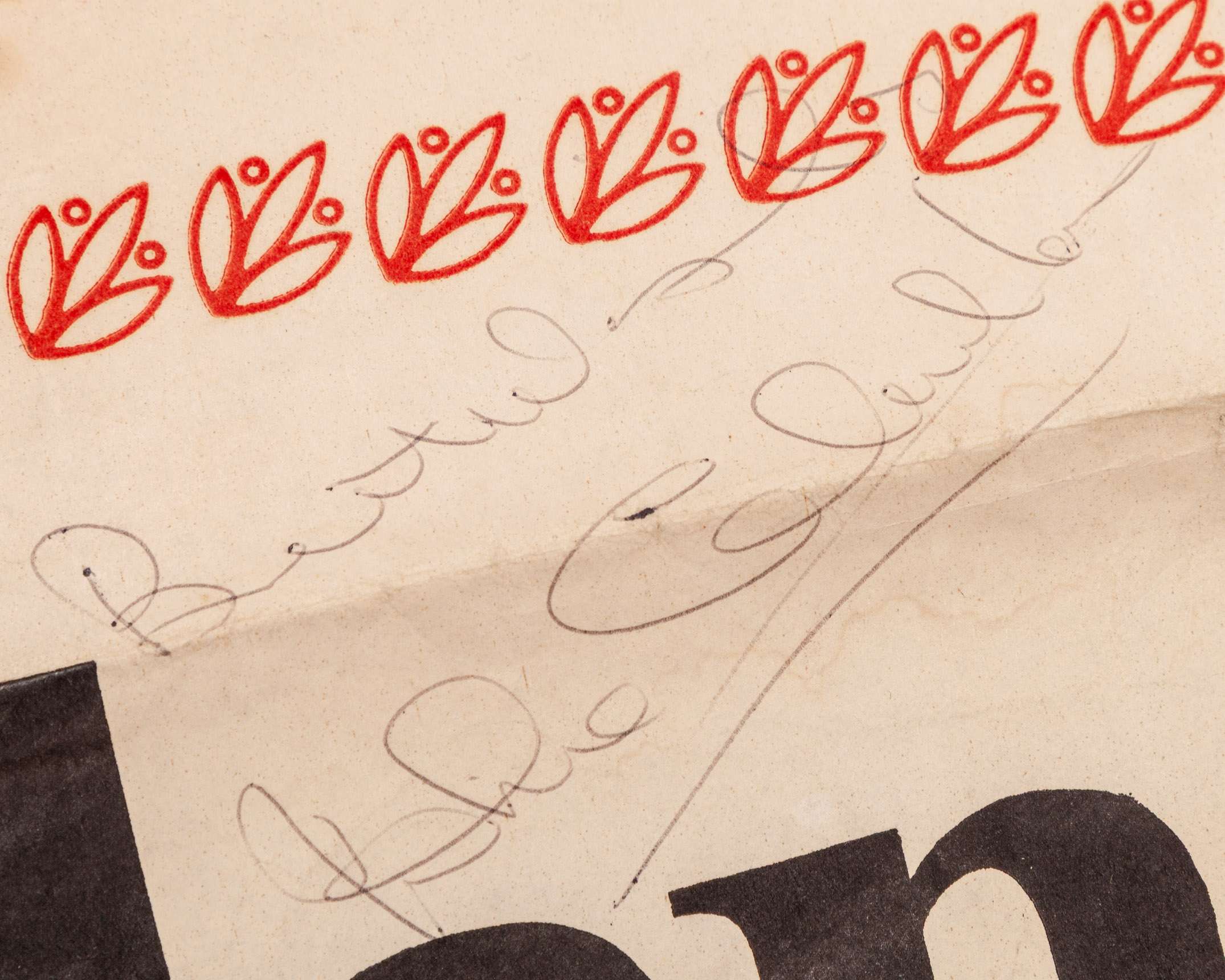 Bobby Charlton signed poster printed by The Journal - Image 2 of 2