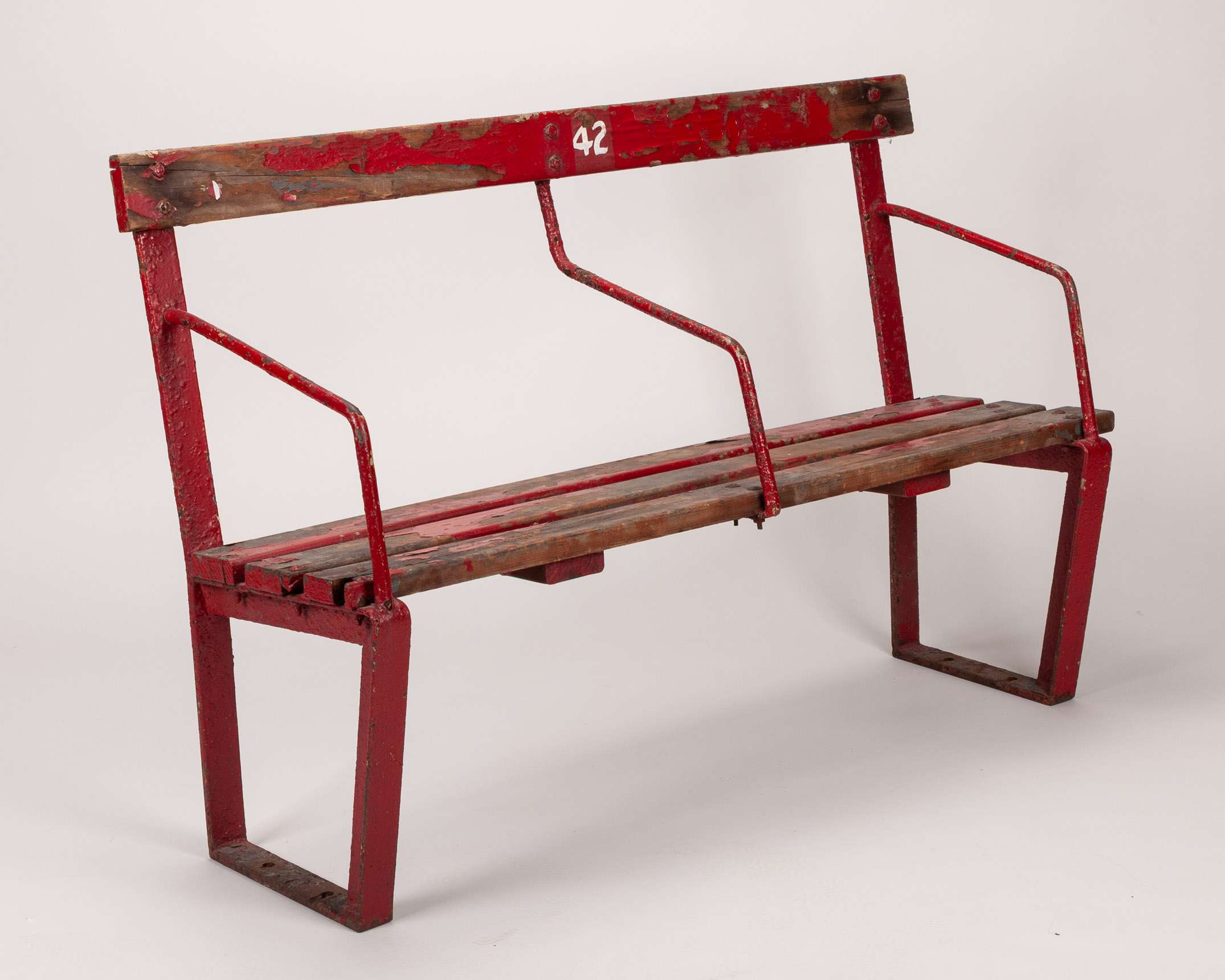 Manchester United an original supporters two seat bench