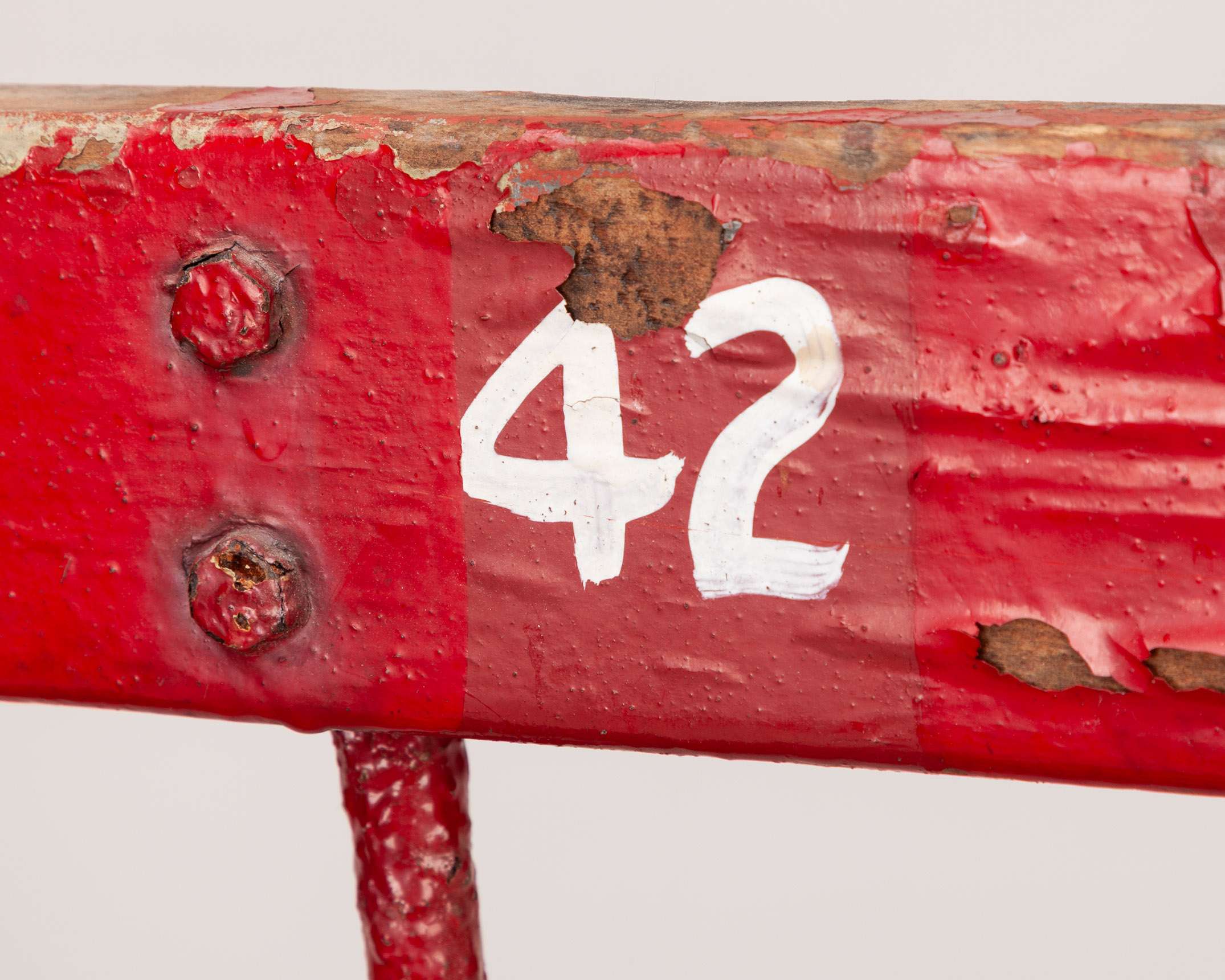 Manchester United an original supporters two seat bench - Image 5 of 5