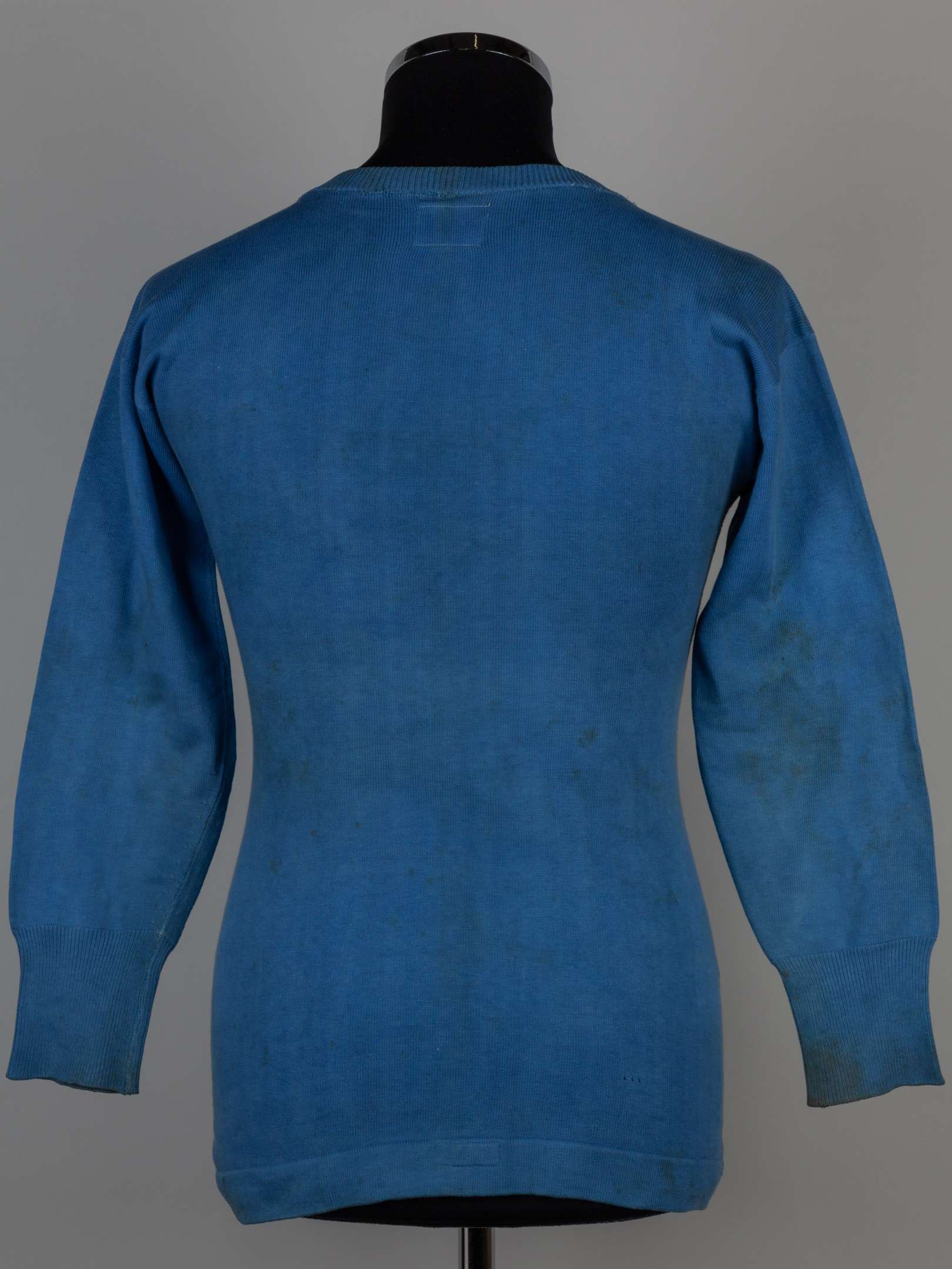 George Hicks cornflower blue Manchester City match worn F.A.Cup Final match worn shirt, 1926 - Image 2 of 9