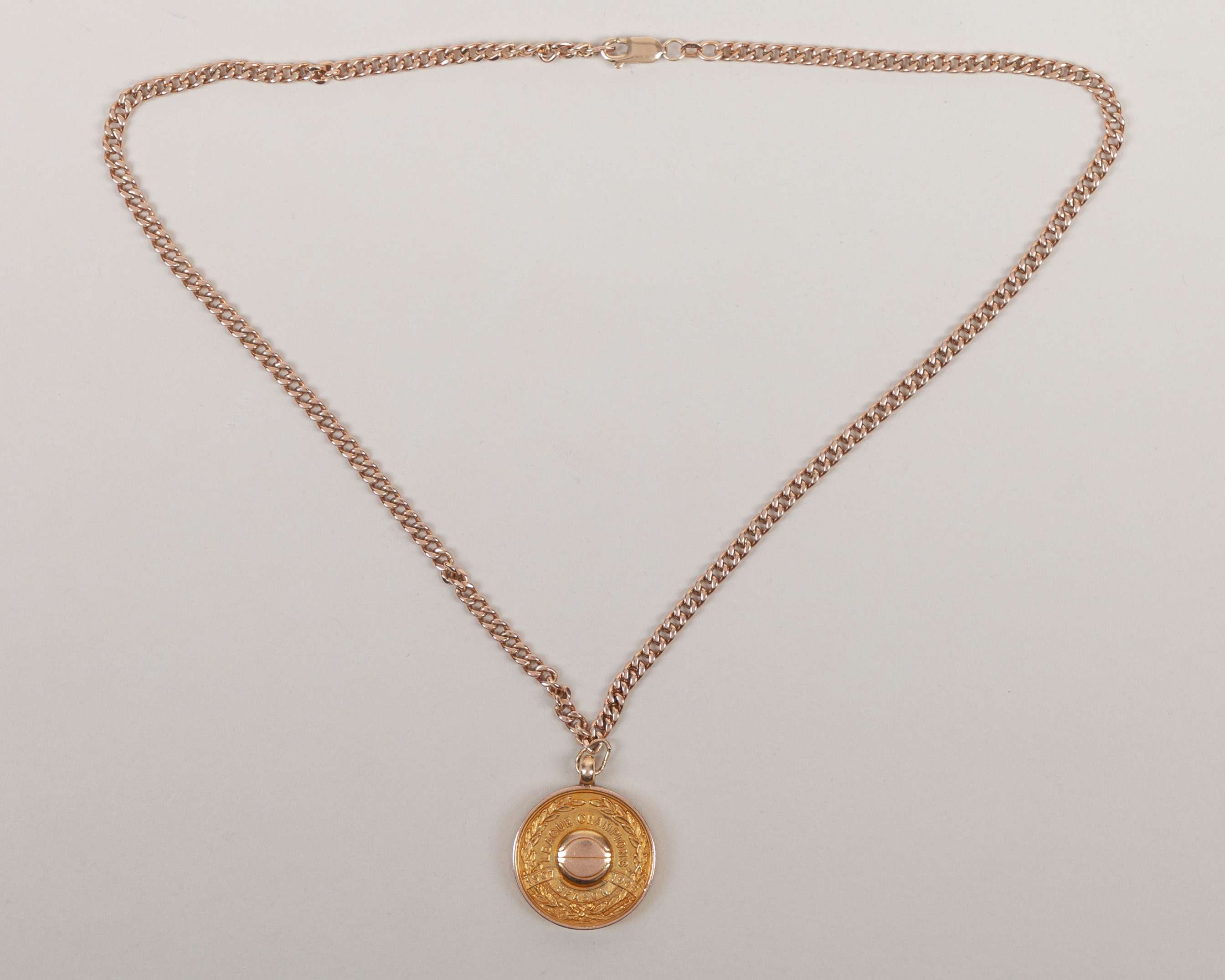 Herbert Burgess 15ct gold Manchester United League Championship medal, 1907-08 - Image 3 of 5