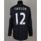 Stuart Taylor black No.12 Manchester City match issued goalkeepers shirt, 2011-12 - Image 2 of 5