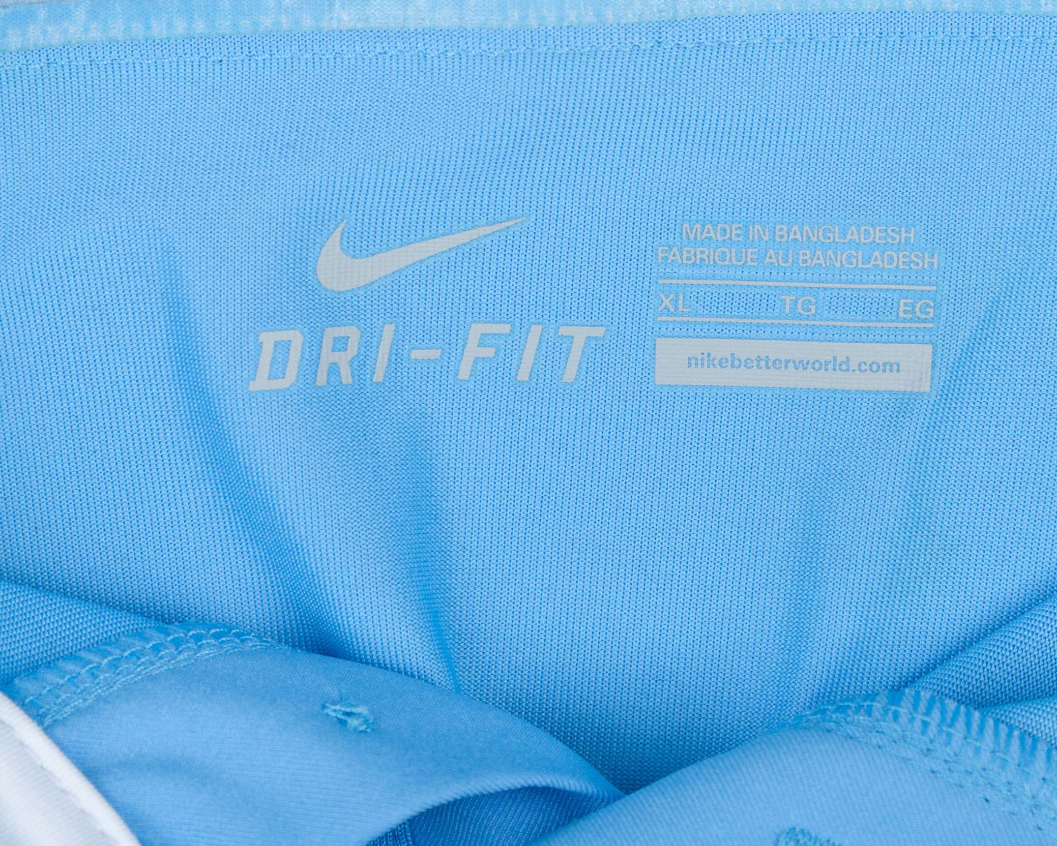 Yaya Toure sky-blue No.42 Manchester City match worn short-sleeved shirt, 2016 - Image 3 of 5