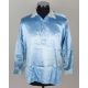 Billy Sowden rare sky-blue and white No.9 Manchester City match worn shirt, 1953 - Image 1 of 4