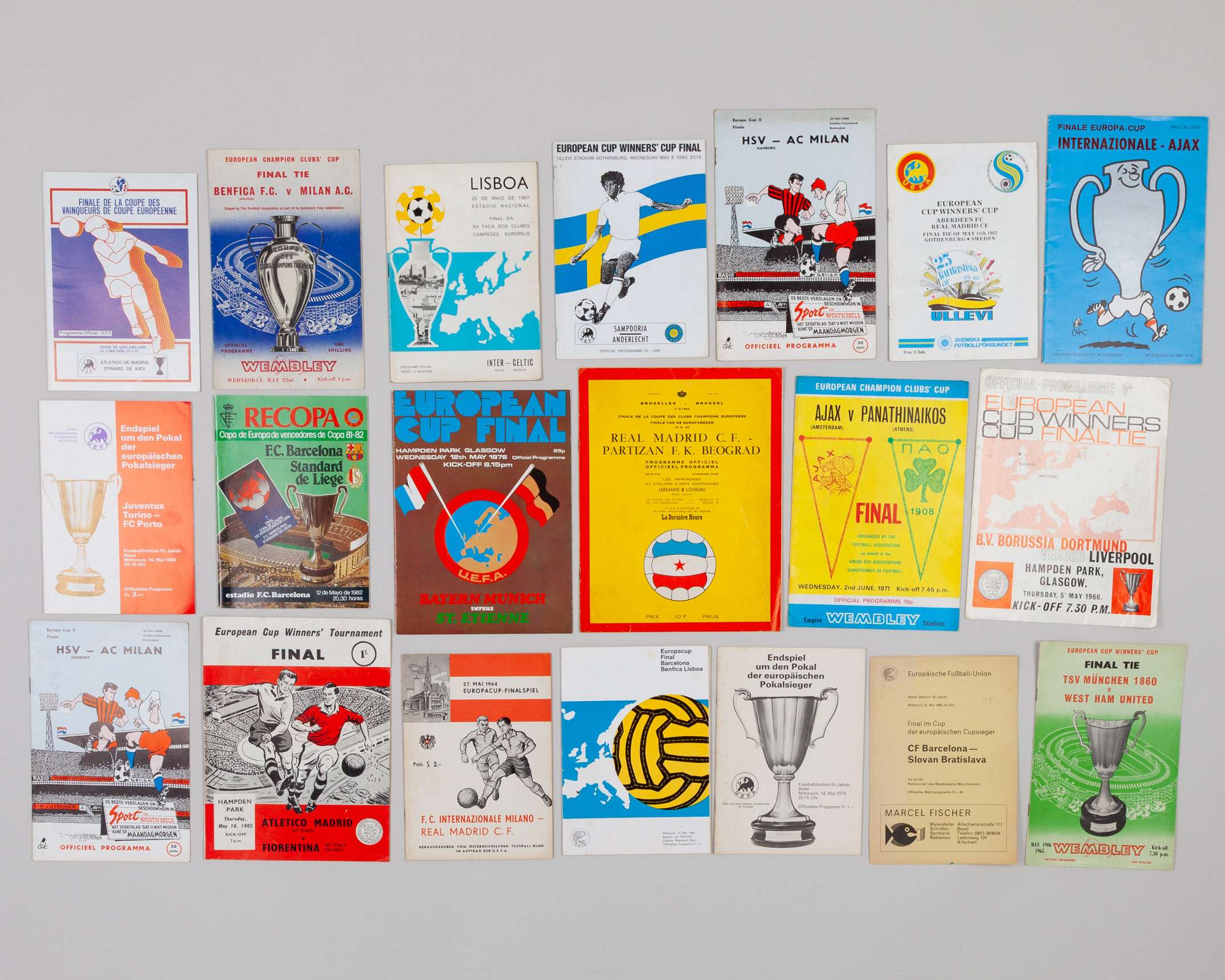 Celtic v. Inter Milan, European Cup Final match programme, 25th May 1967&nbsp;