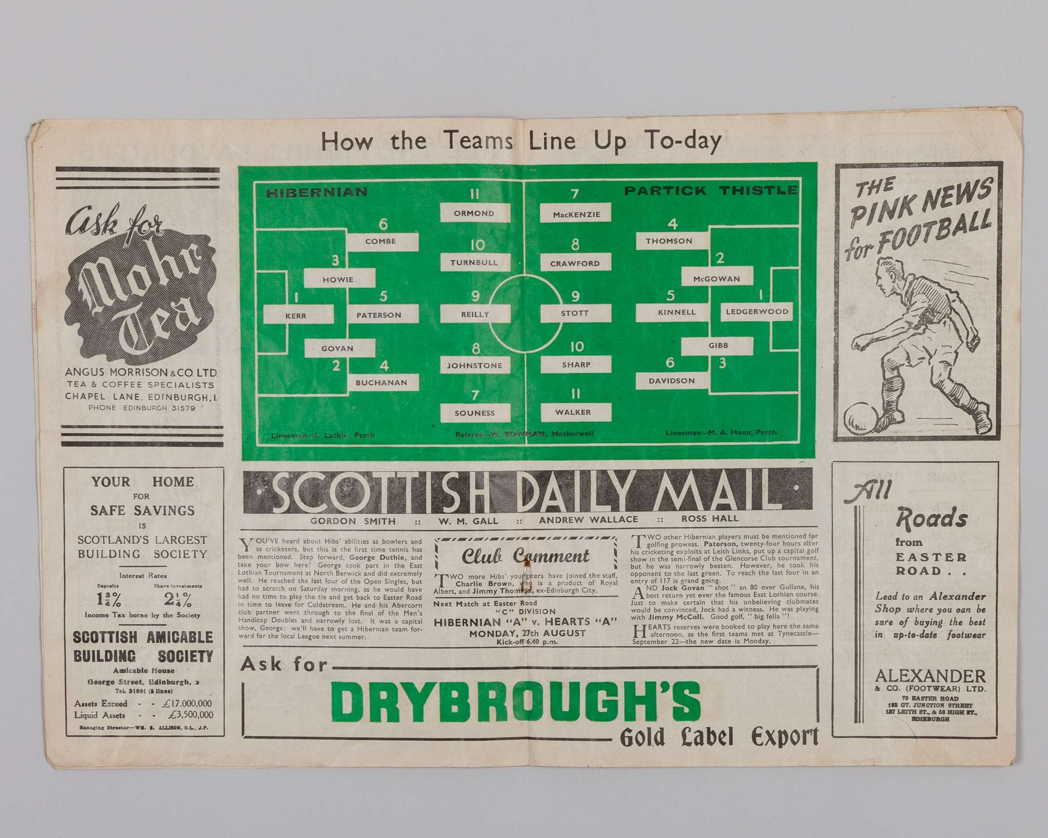 Collection of forty-five Hibernian match programmes from 1950s-1960s - Image 2 of 3