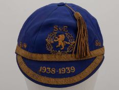 Blue Scotland v. Wales, England and Northern Ireland International cap, 1938-39