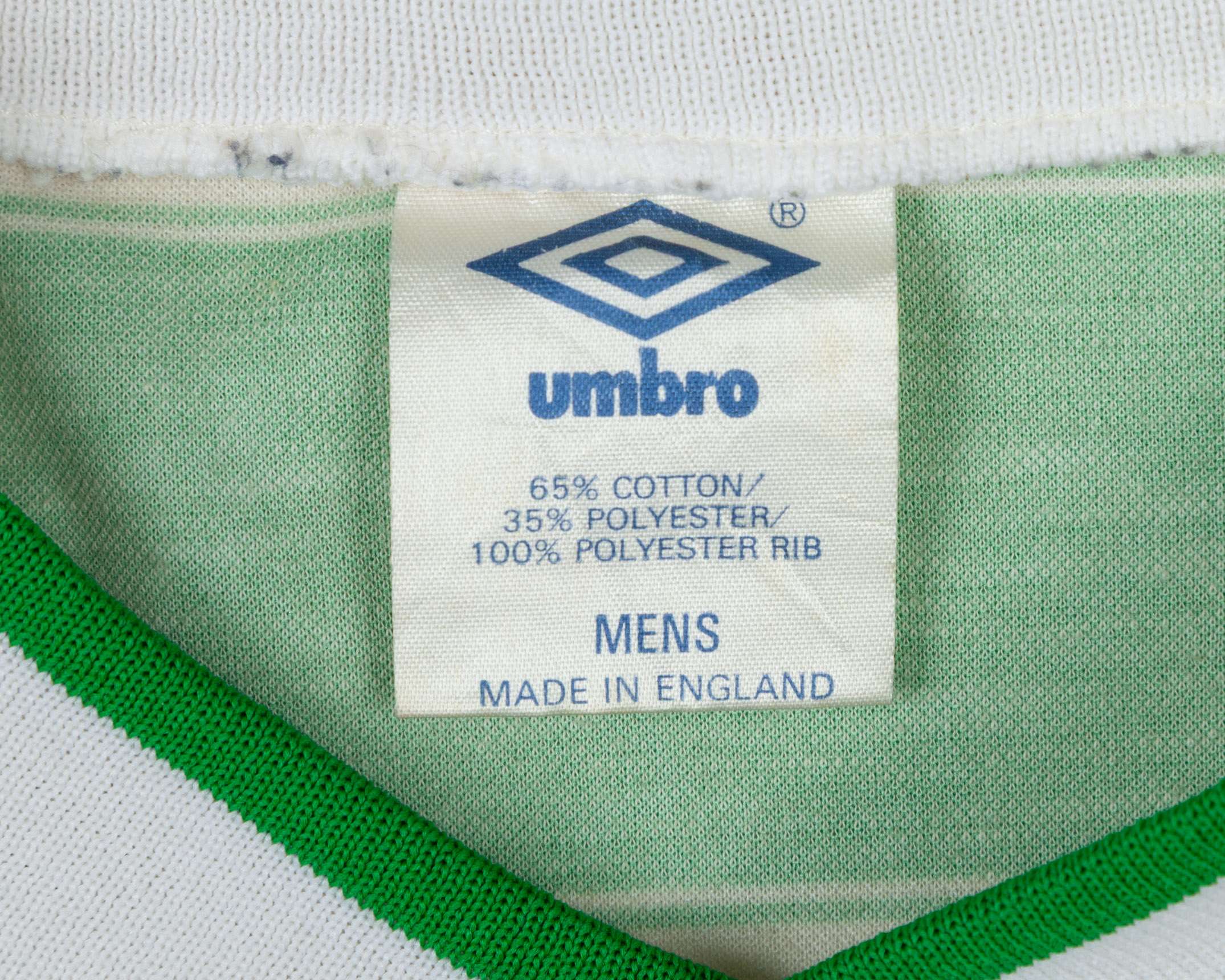 Davie Provan green and white Celtic Scottish Cup Final match worn shirt, 1985 - Image 4 of 4