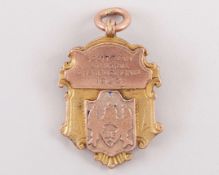 James Marshall 9ct gold Rangers Scottish League Championship medal, 1933
